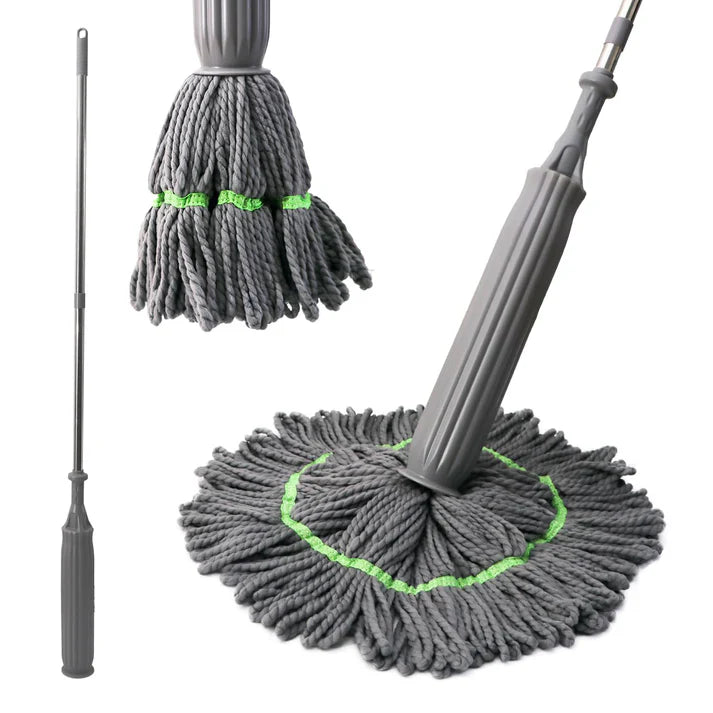 2 in 1 Dehydrated Floor Cleaning Mop Stick