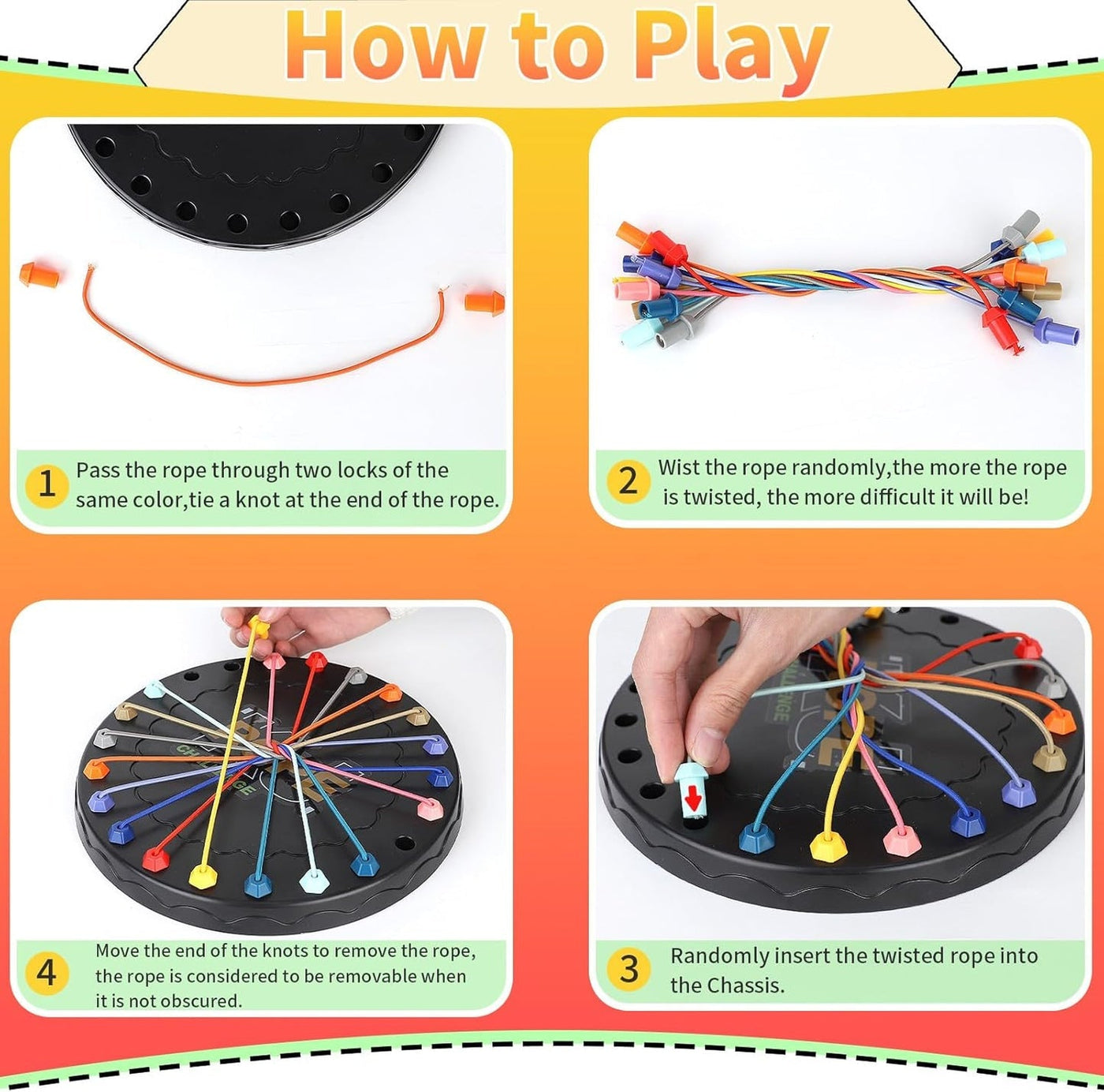 Brain Teasing Rope Puzzle | Logic Fun for Kids & Families 🧩