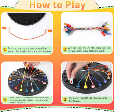 Brain Teasing Rope Puzzle | Logic Fun for Kids & Families 🧩