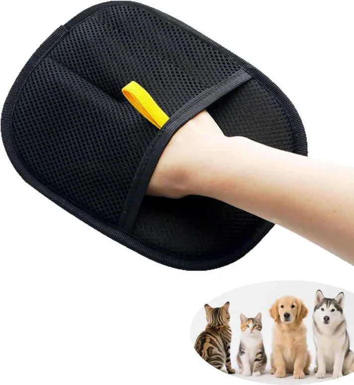 Pet Fur Remover Glove – Reusable Grooming Glove for Cats & Dogs (Pack of 1)