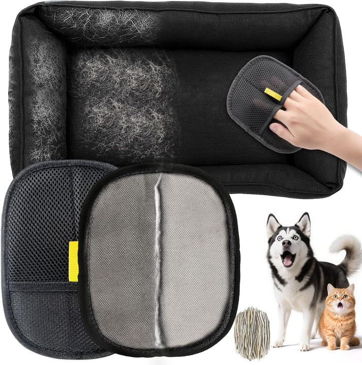 Pet Fur Remover Glove – Reusable Grooming Glove for Cats & Dogs (Pack of 1)