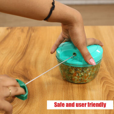 10 Sec Veg & Onion Push Chopper + Peeler Combo (PC8)