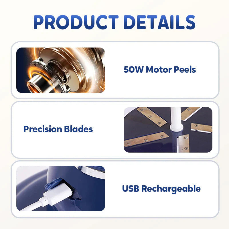 ✨HOT SALE 50% OFF ✨Portable Automatic Electric Fruit Peeler